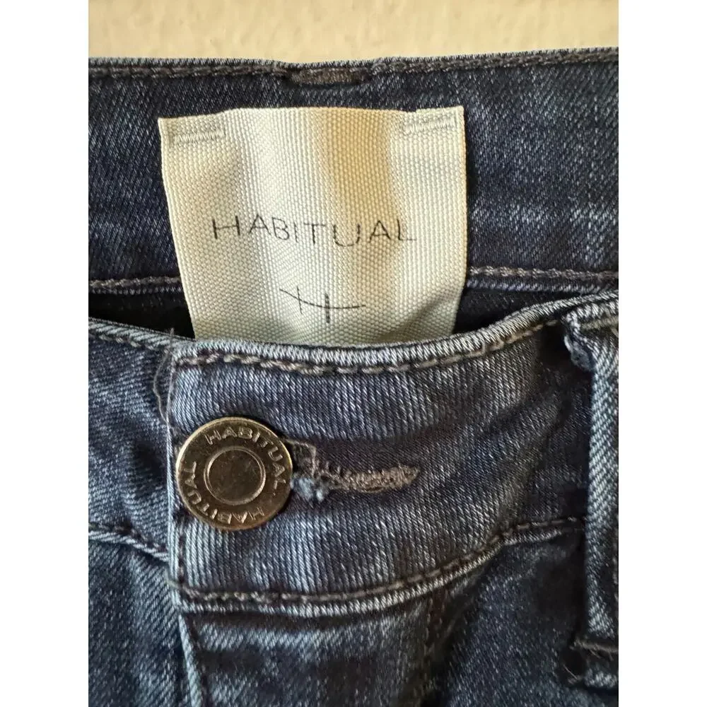 Habitual‎ Marina Skinny Jeans Men Olympus Dark Wash Stretch Denim 27 HBM00021B